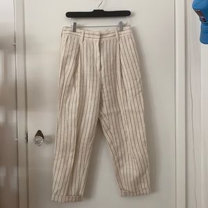 3.1 Phillip Lim Striped Linen Trouser